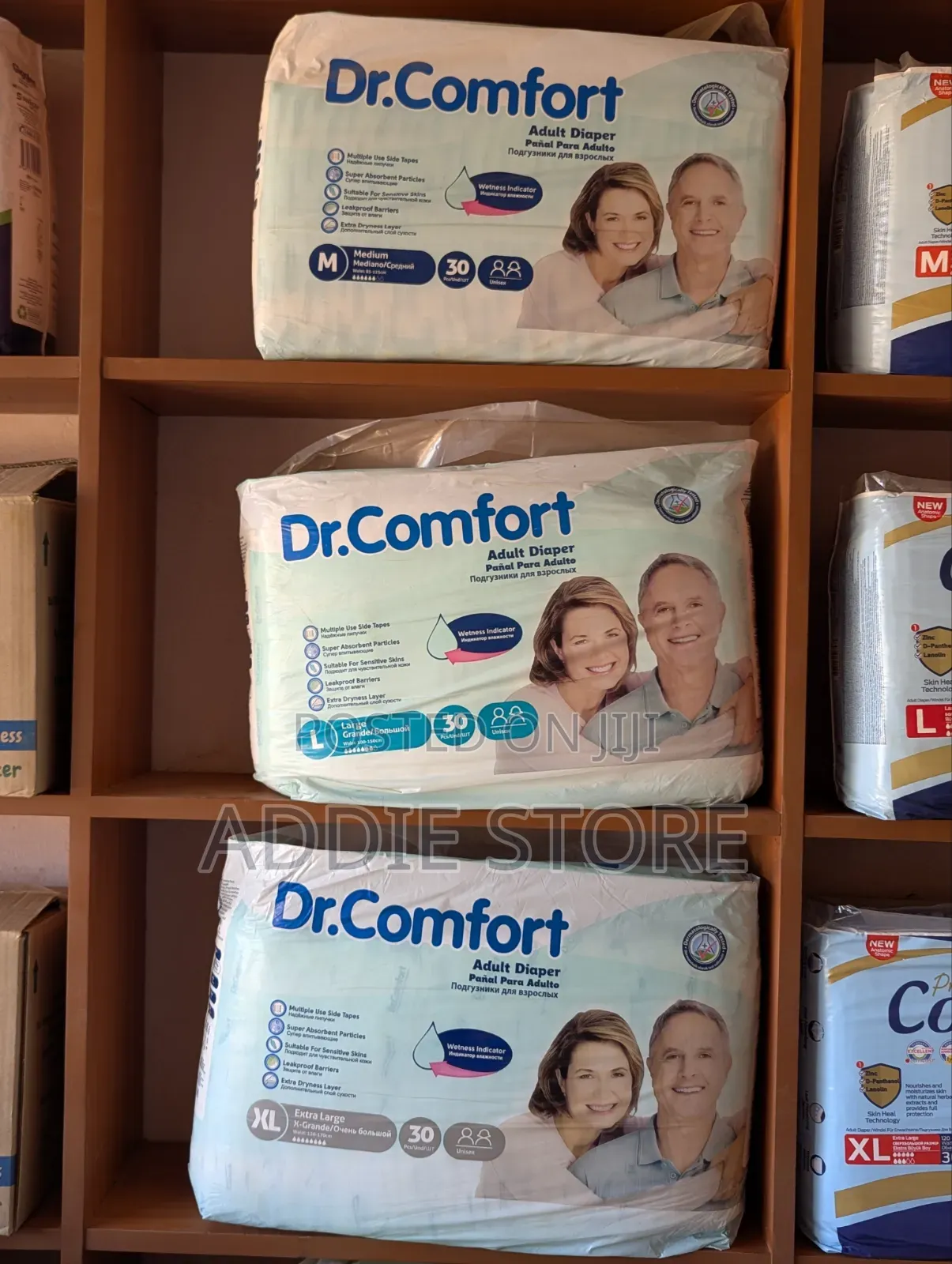 Dr Comfort Adult Diapers (30 Pieces in a Pack)