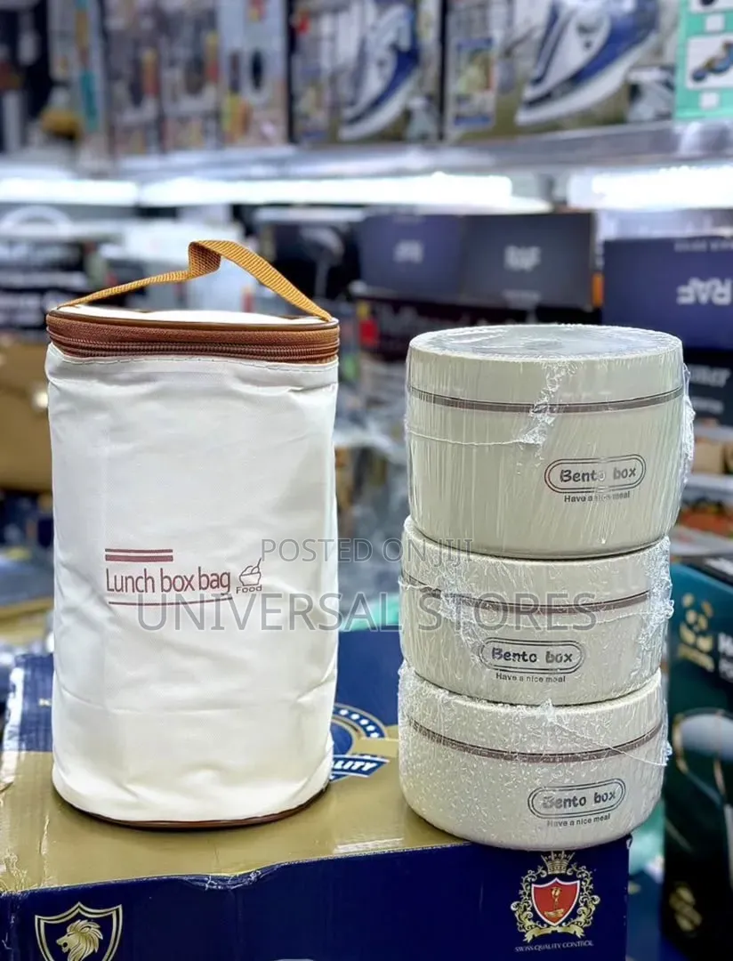 Multi-Tiered Insulated Lunch Box Set