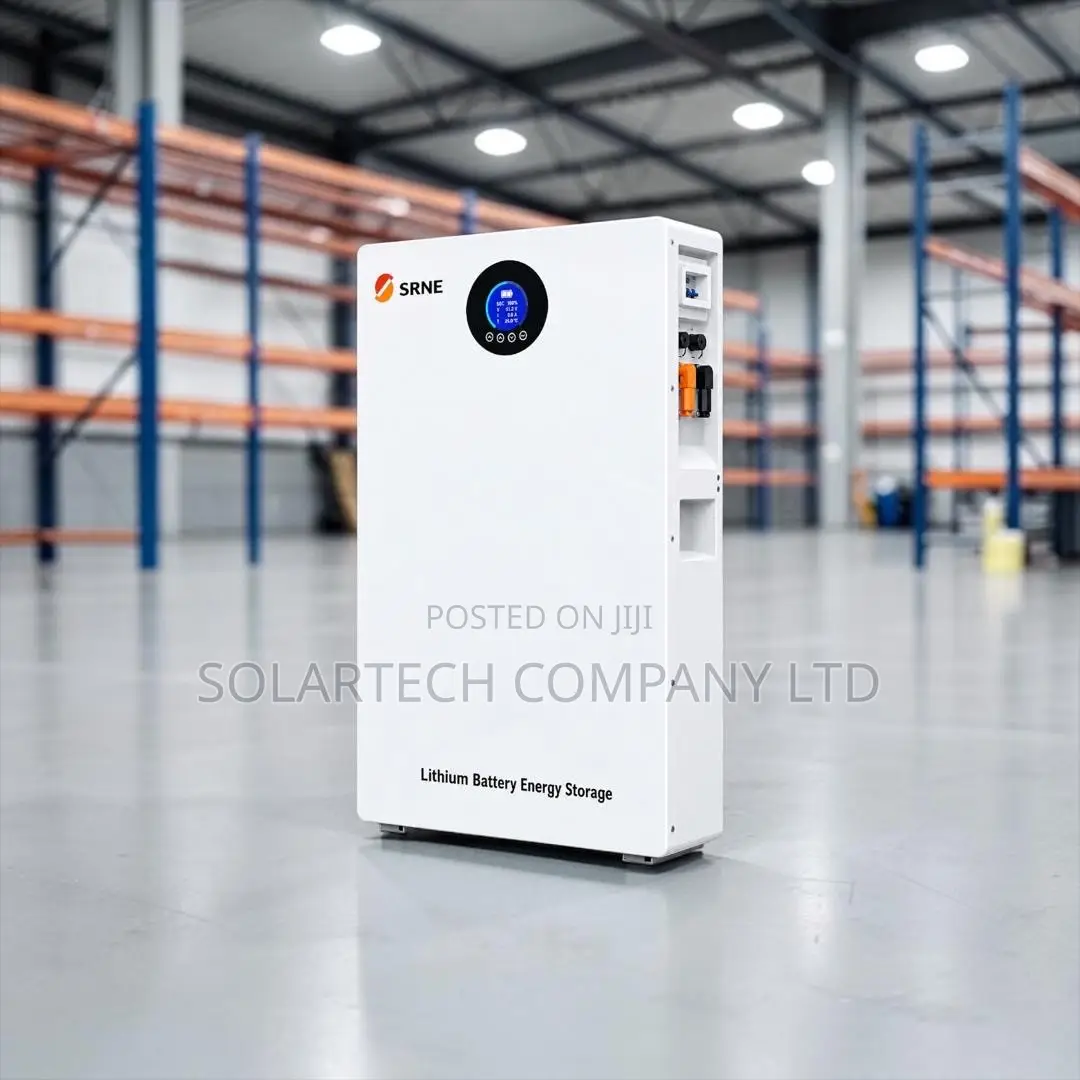 SRNE 10.49kWh LiFePO4 Battery – WiFi Bluetooth 5 Year Warranty