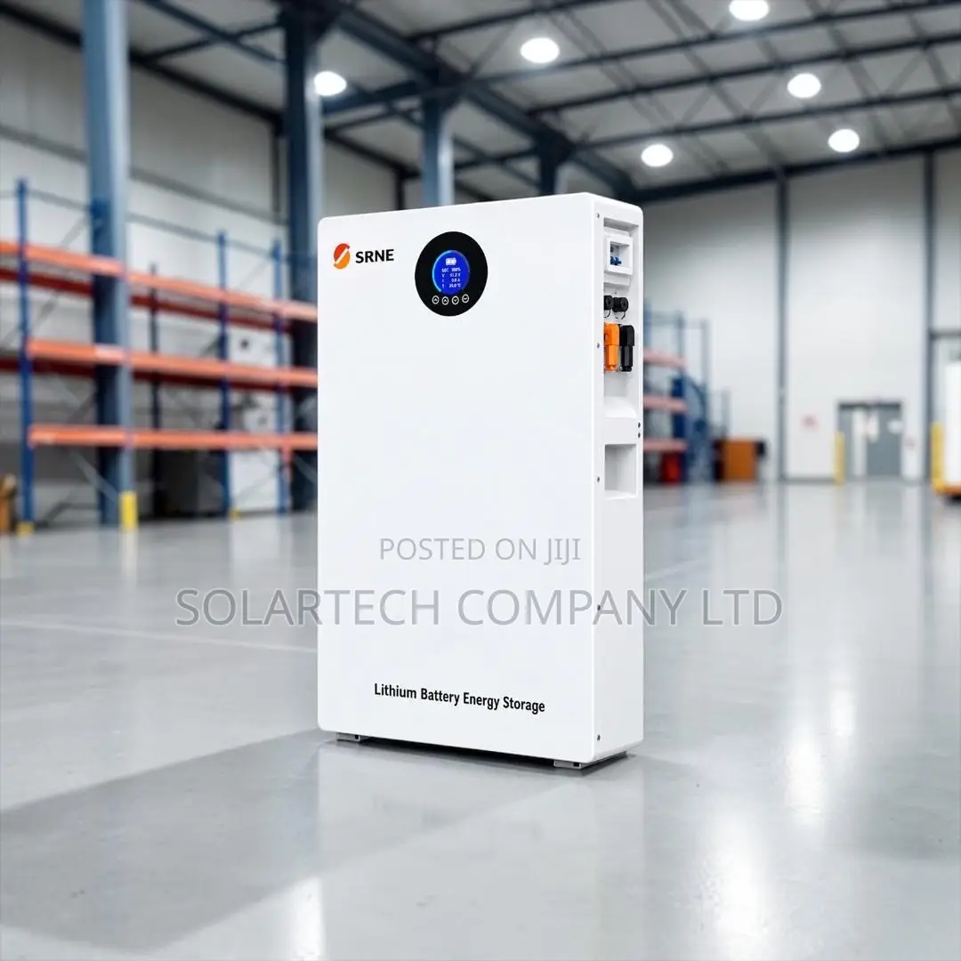 SRNE 10.49kWh LiFePO4 Battery – WiFi Bluetooth 5 Year Warranty