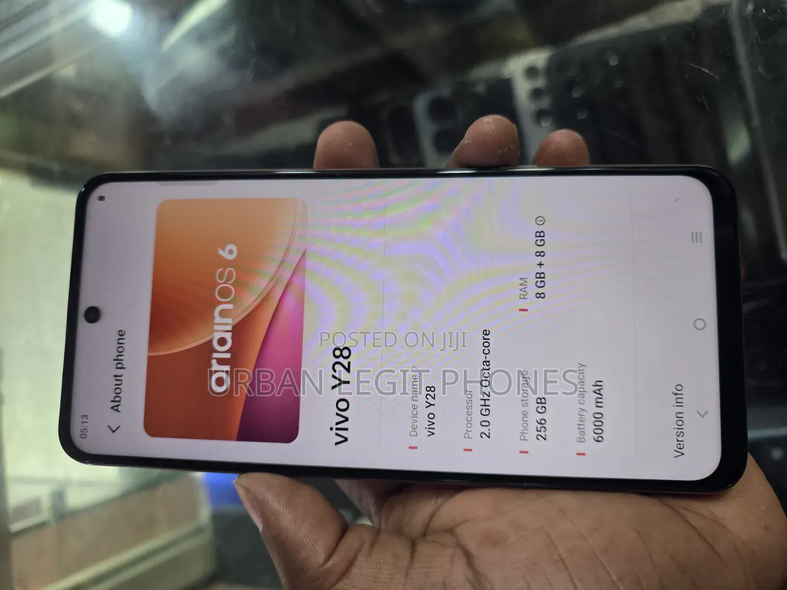 Vivo Y28 256 GB Rose Gold