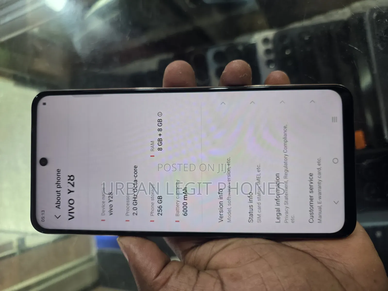 Vivo Y28 256 GB Rose Gold