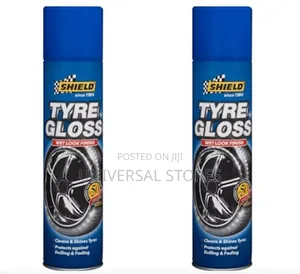 Auto Tyre Shine Cleaner (650ml Foam Spray)