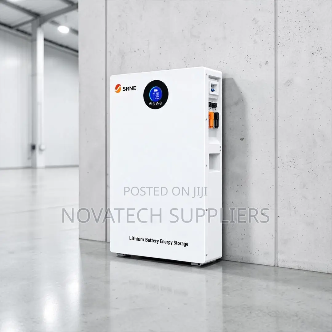 SRNE 10.49kWh LiFePO4 Battery – WiFi Bluetooth