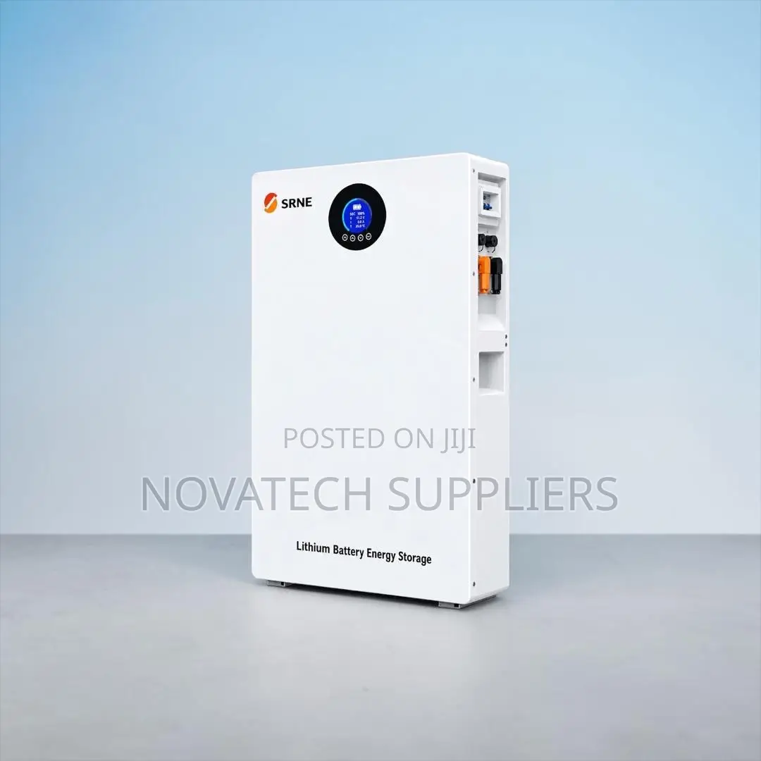SRNE 51.2V 10.49kWh Solar Battery – 5 Years Warranty -White