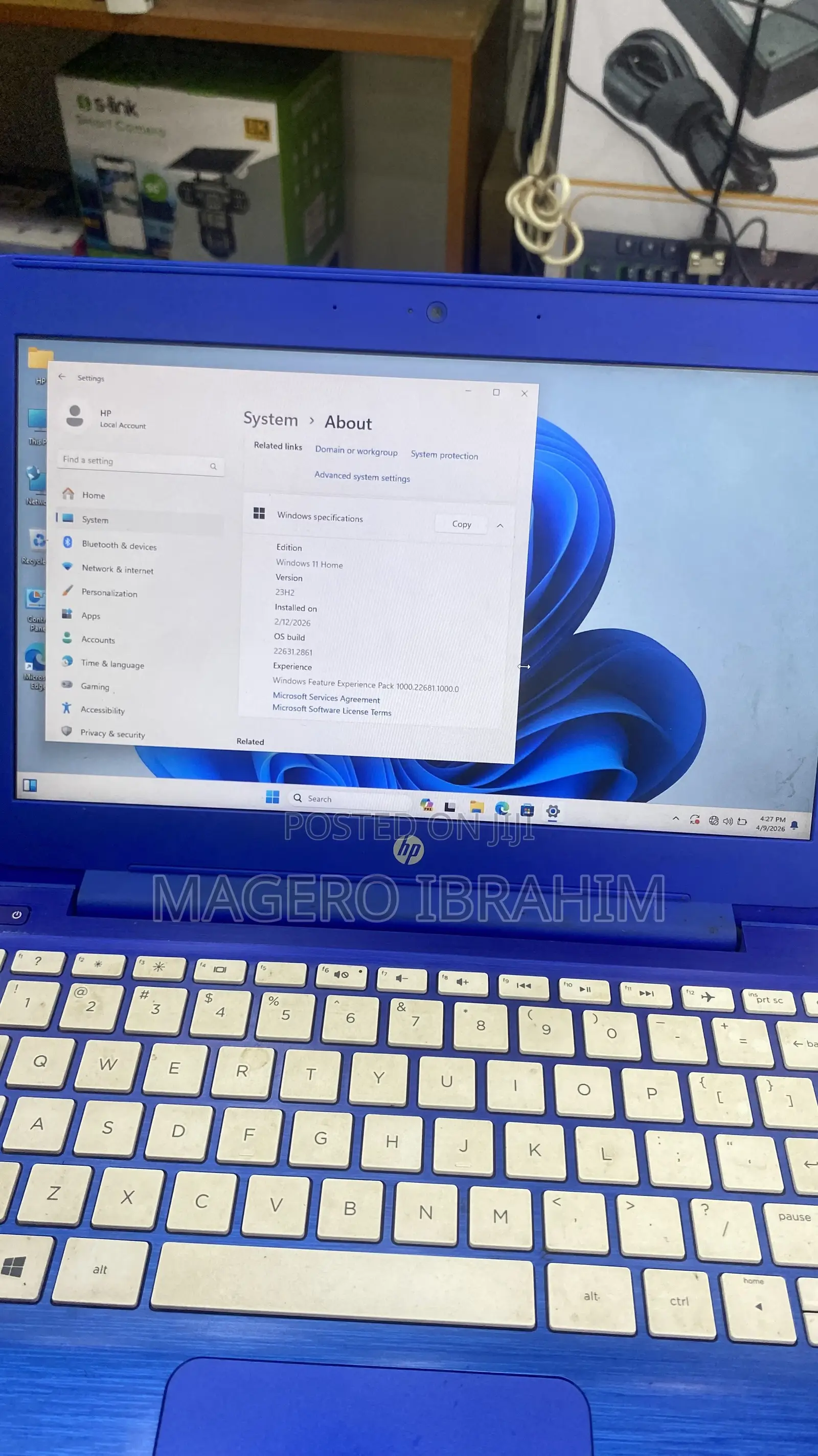 Laptop HP Stream 11 2GB Intel Celeron SSD 32GB
