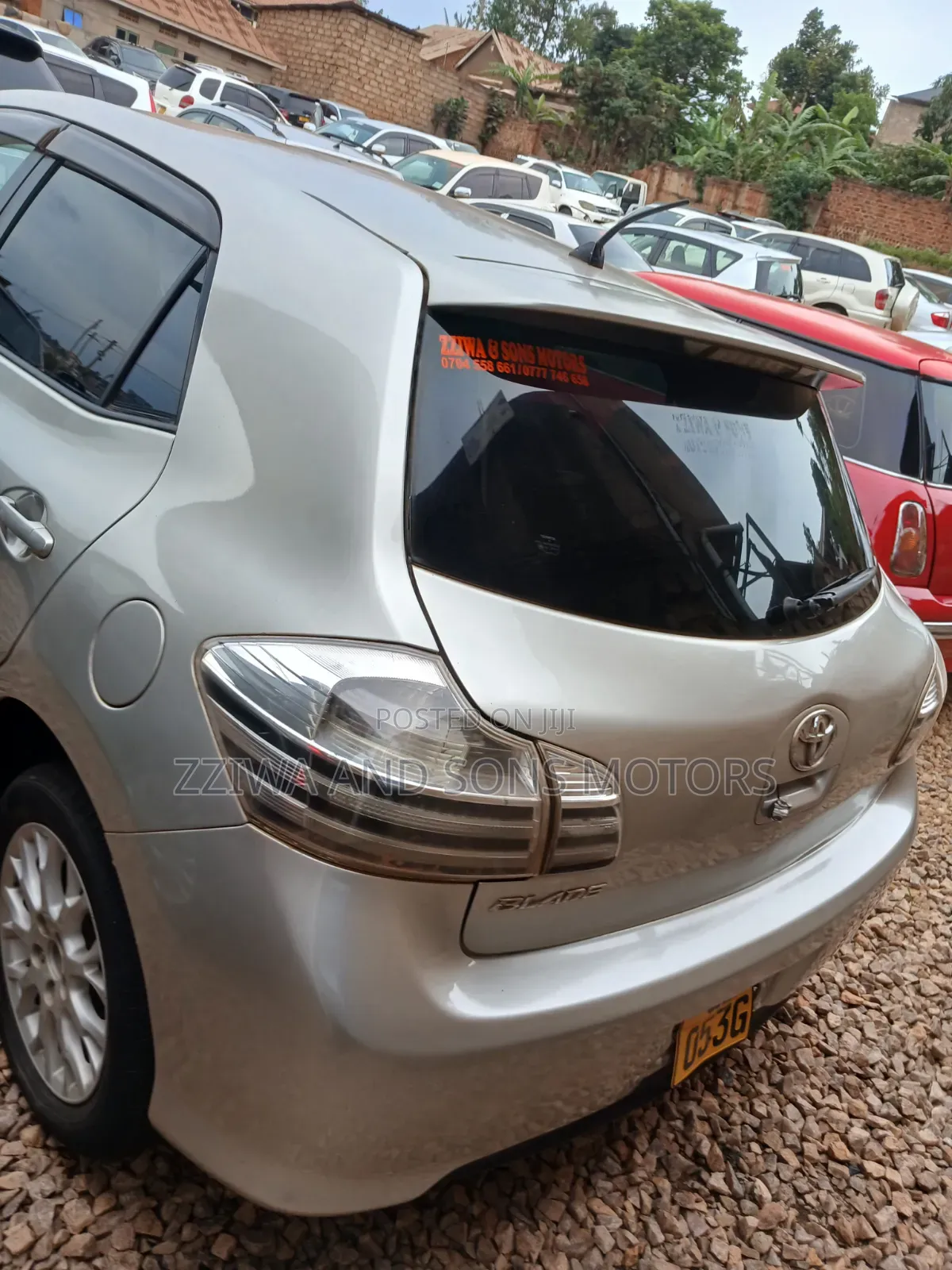 Toyota Blade 2008 Silver