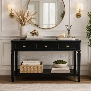 Console Tables/Canadian Storage Console Table With a Mirror.