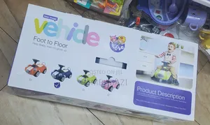 Foot-to-Floor Ride-on Toy Car