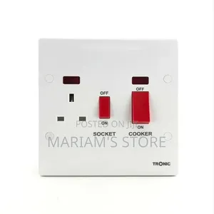 Cooker Control Unit With Switch Socket
