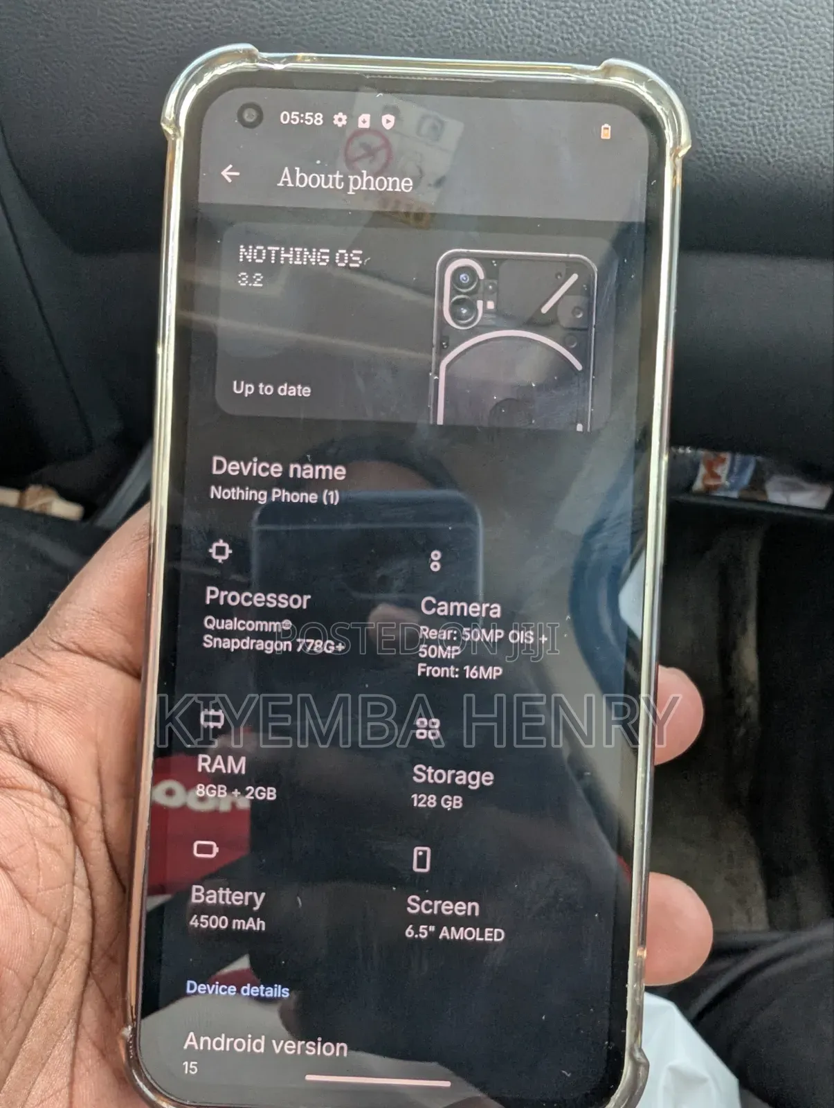 Nothing Phone 1 128 GB Black