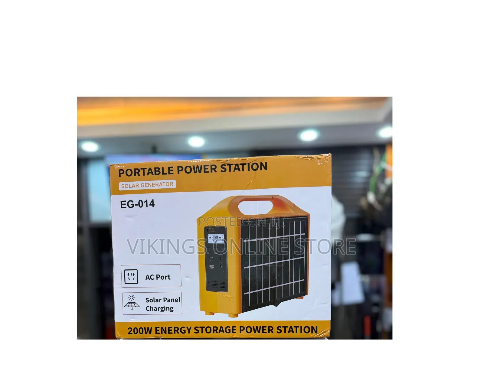 EG-014 / Eg014Pb 200W Portable Power Station Solar Generator