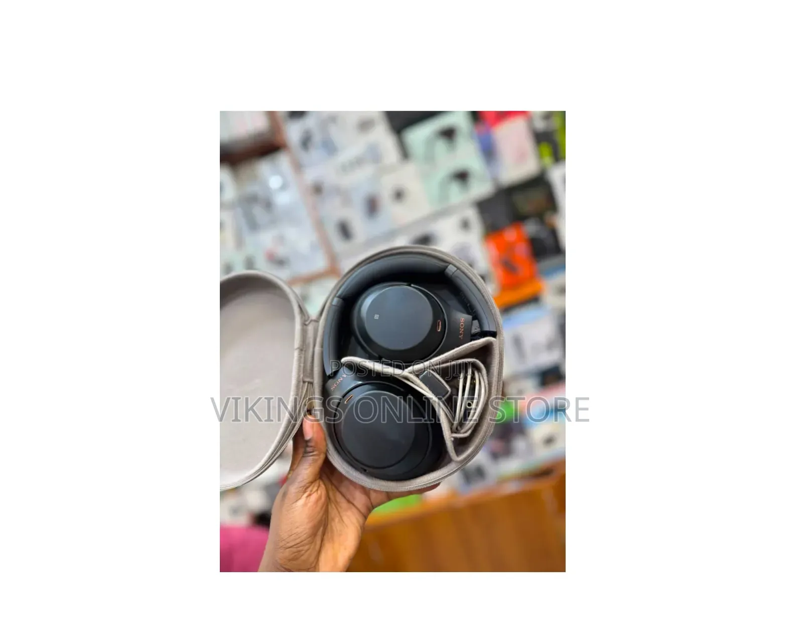 Sony XM3 Wireless Headphones With Case
