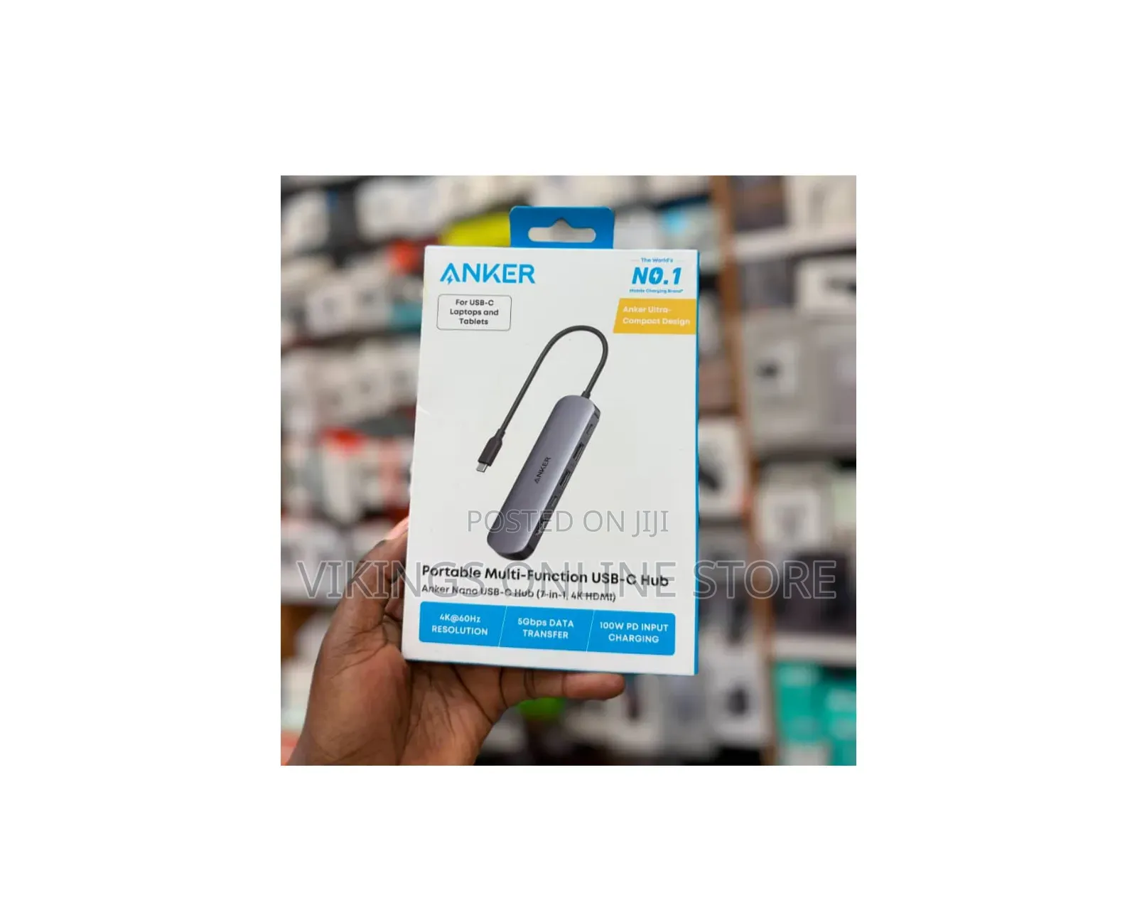 Anker Portable MuIti -Function USB-C Hub 7 in 1 HDM1