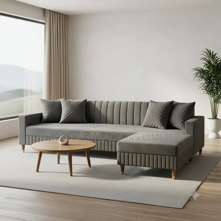 Sofas/Santa Babra L Shape 5 Seater Sofa Couches Any Colour 1,600,000/-