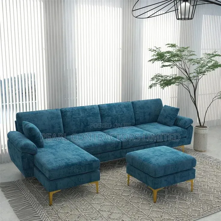 Sofas/De La Rosa 5 Seaters L Sofa Sets in Any Colour From 1,500,000/-