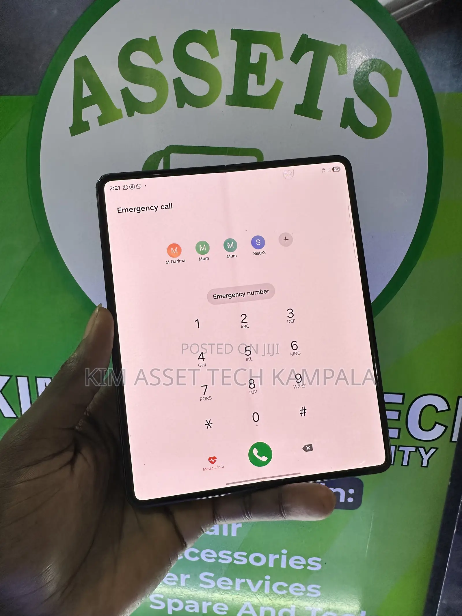 Samsung Galaxy Z Fold 3 256 GB Green