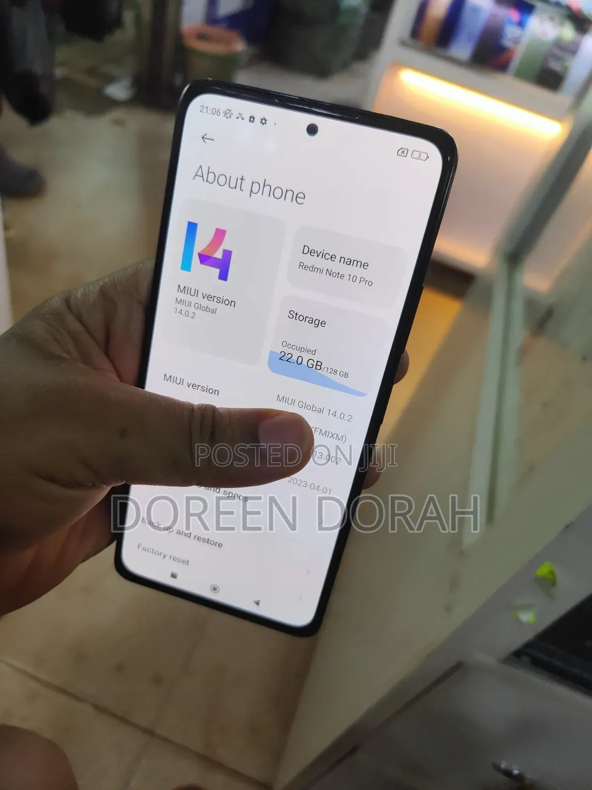 Xiaomi Redmi Note 10 Pro 128 GB Black