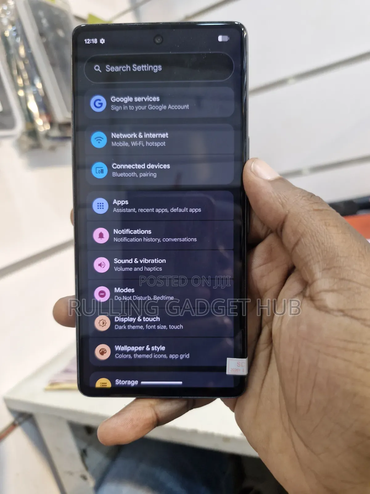Google Pixel 7 128 GB Black