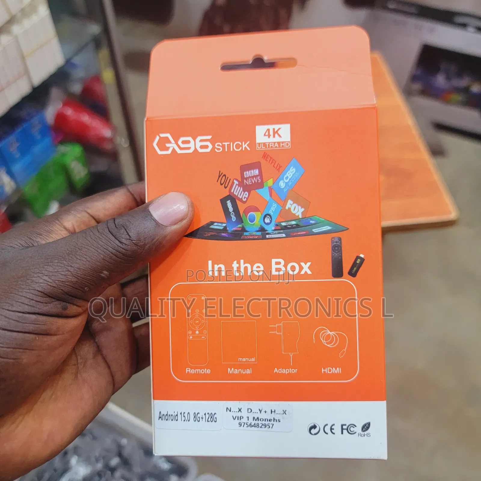 Q96 Android TV Stick