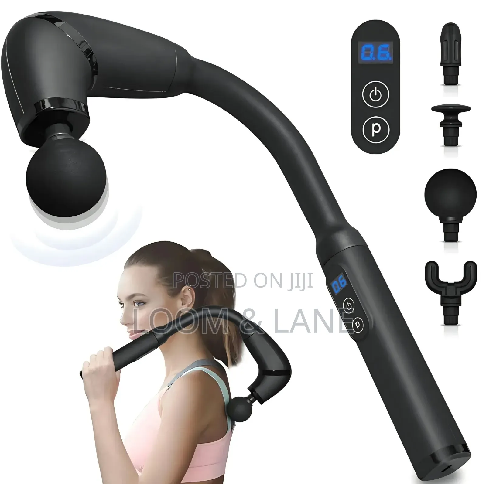 Massage Gun Deep Tissue With Upgraded Extension Handle