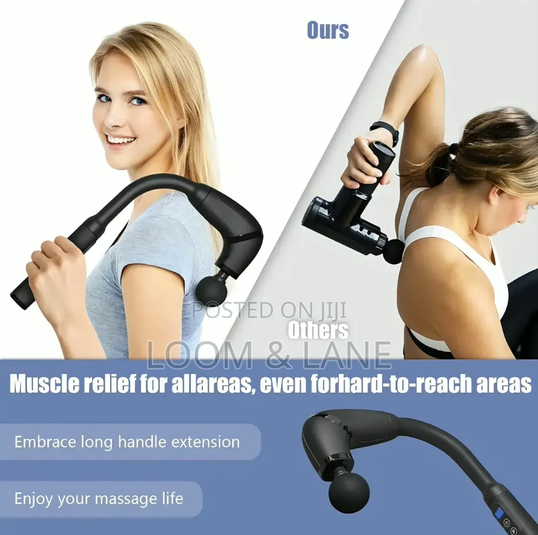 Massage Gun Deep Tissue With Upgraded Extension Handle