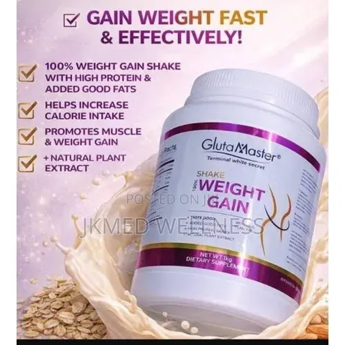 Gluta Master Terminal White Secret Weight Gain Shake 1kg