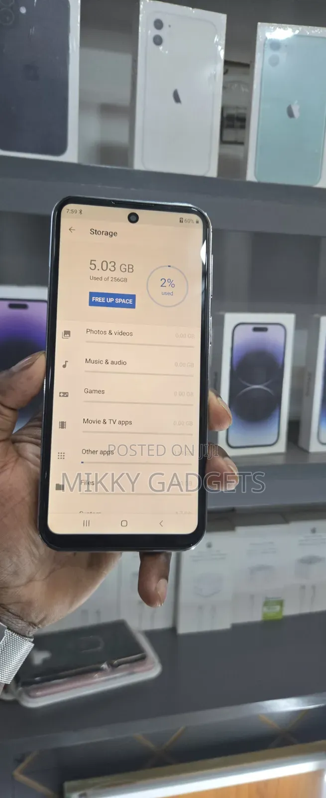 Samsung Galaxy A55 256 GB White