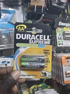 Duracell Supreme AA 3800 mAh Rechargeable Batteries