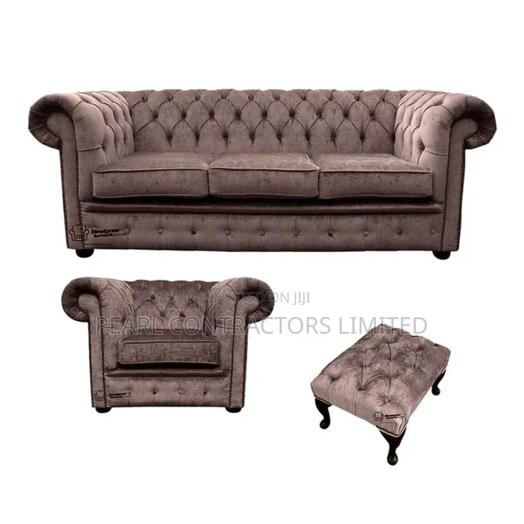 Sofas/Bellamy 5 Seater Chesterfield Sofas in Any Colour 1,880,000/-