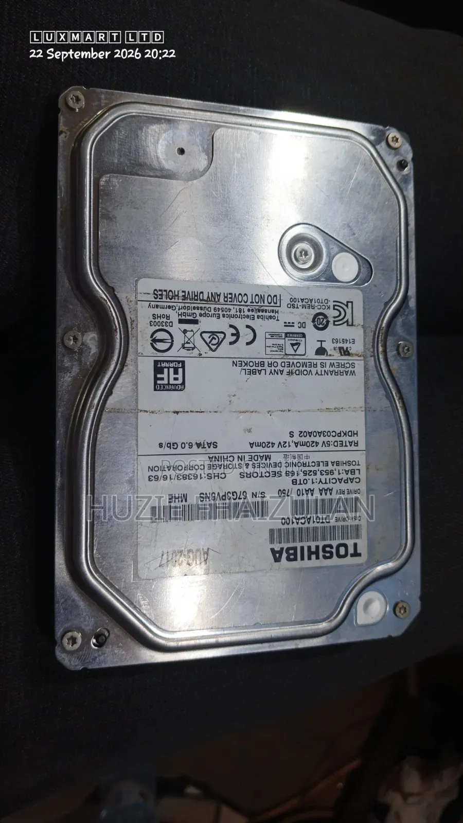 Hard Disk Toshiba