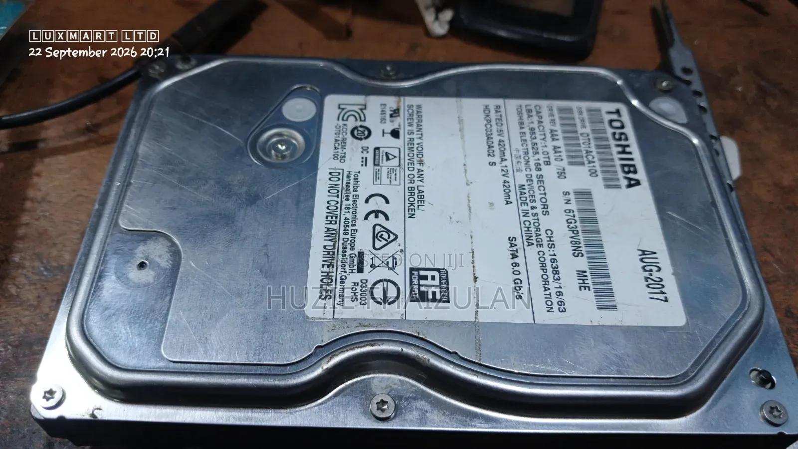 Hard Disk Toshiba