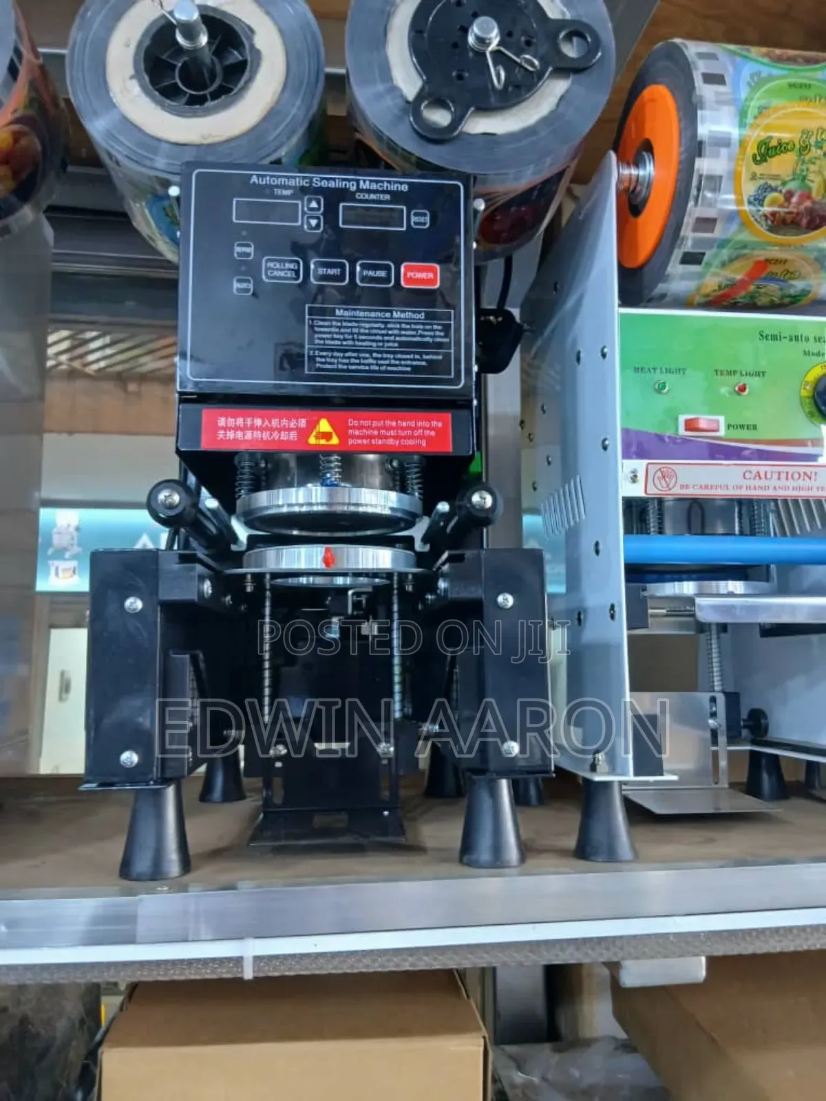 Commercial Automatic Cup Sealing Machine