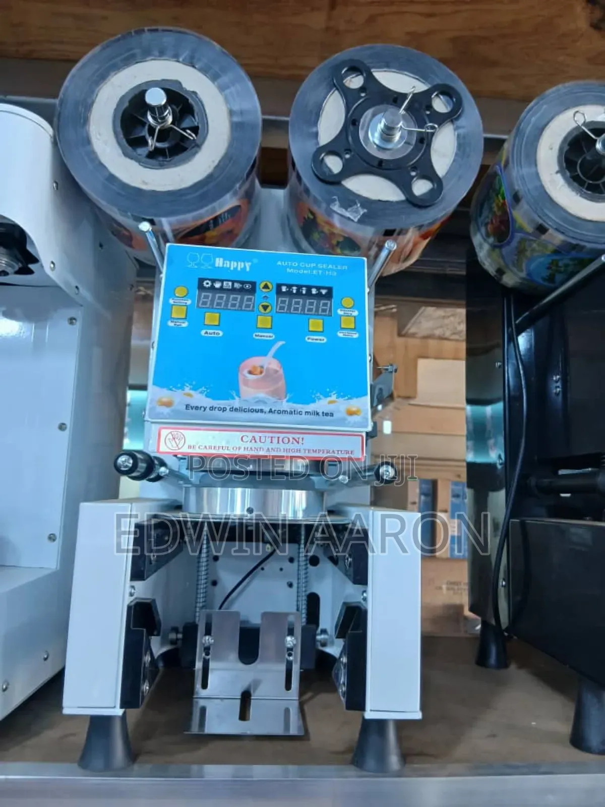 Automatic Cup Sealing Electric Machine