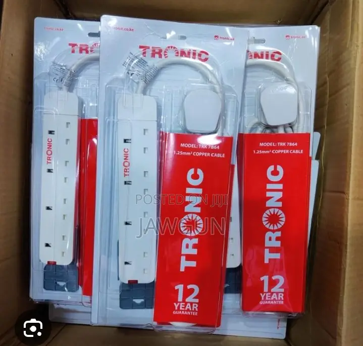 Tronic Extension Cable 6ways Black/White