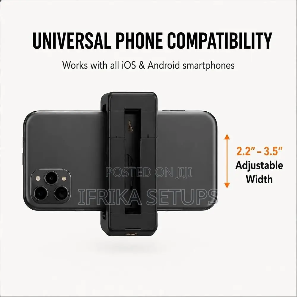 6-in-1 Smartphone Vlogging Kit With Mic LED Light for Beginners