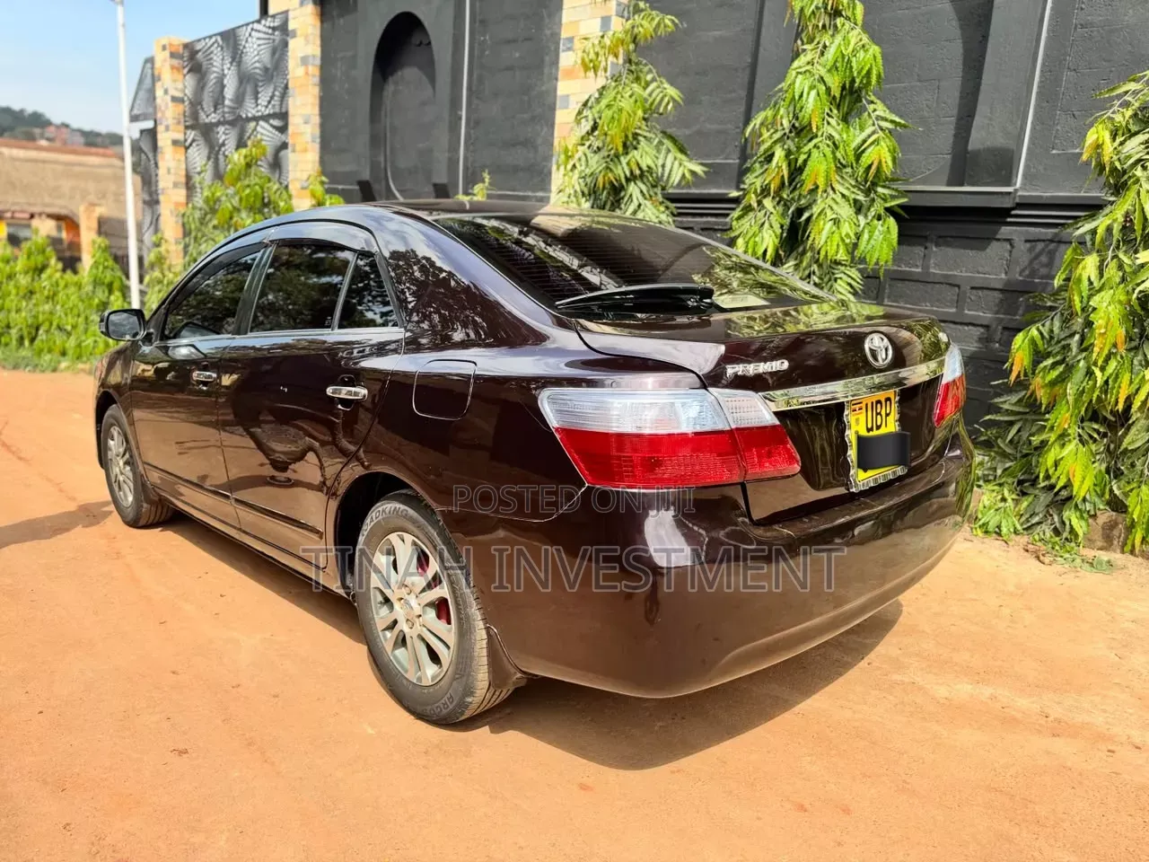 Toyota Premio 2008 Maroon