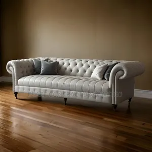 Sofas/3 Seaters Mongolian Chesterfield Sofas in Any Colour