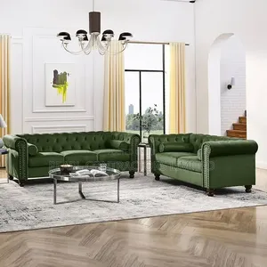 Sofas/Prestige 5 Seaters Chesterfield Sofas in Any Colour 1,950,000/-