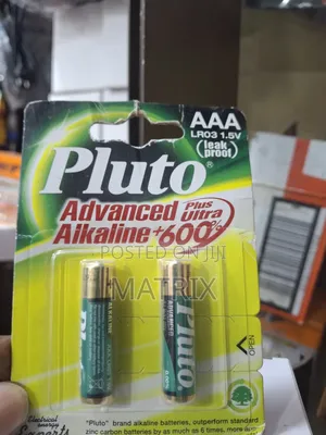 Pluto Advanced Alkaline AA Non Rechargeable Batteries(AA)