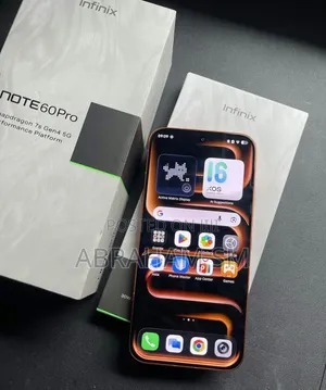New Infinix Note 60 Pro 256 GB Orange