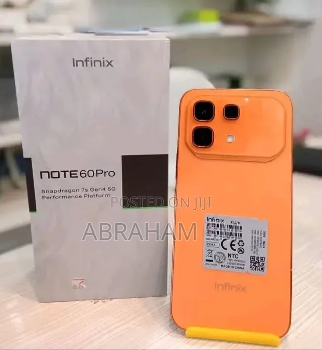 New Infinix Note 60 Pro 256 GB Orange