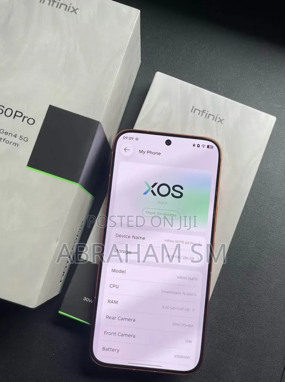 New Infinix Note 60 Pro 256 GB Orange