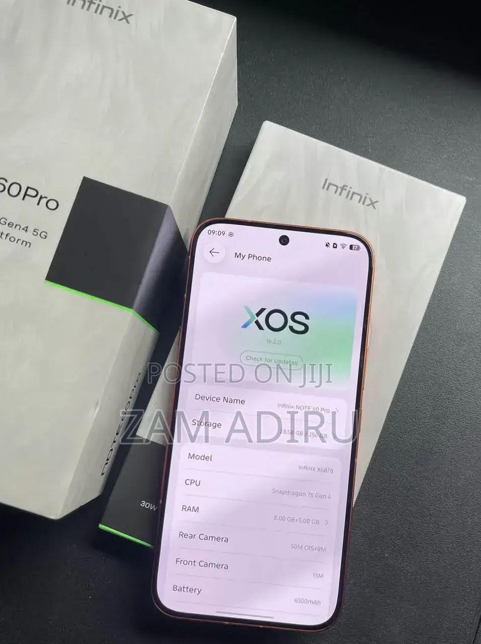 New Infinix Note 60 Pro 256 GB Orange