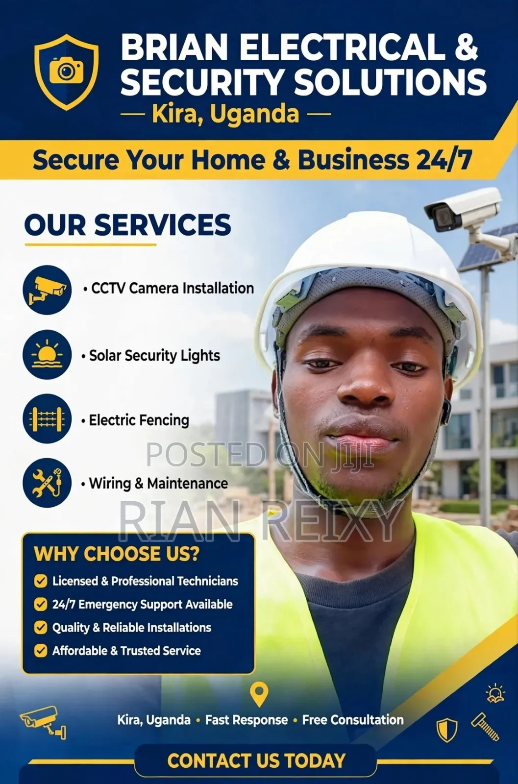 Electrician CCTV Cameras Technician