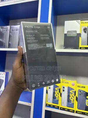 New Infinix Note Edge 256 GB Black