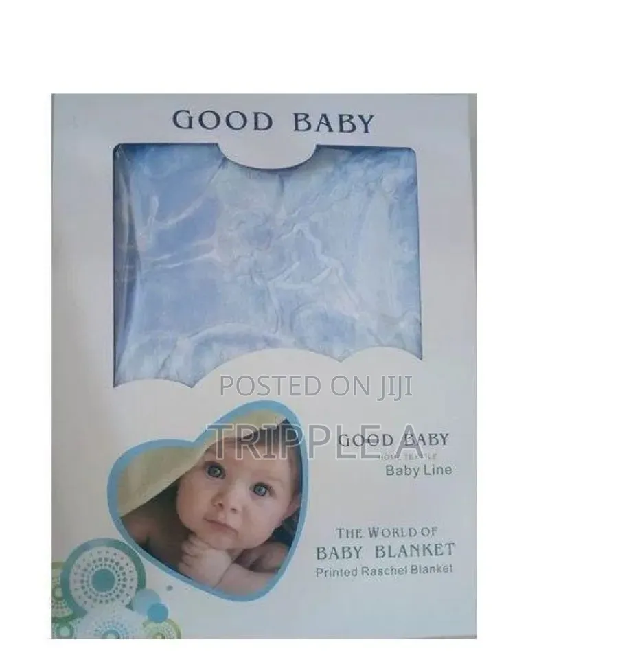 Good Baby Knitted Raschel Baby Blanket