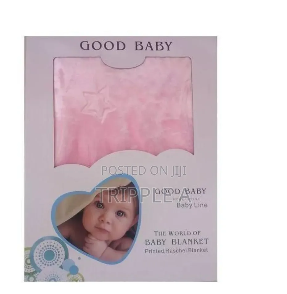 Good Baby Knitted Raschel Baby Blanket