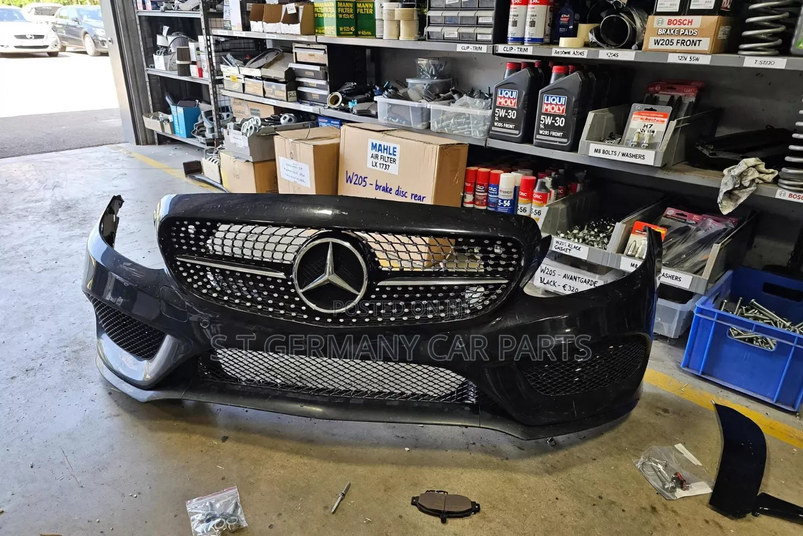 Front Bumper for Mercedes Benz W205 C200