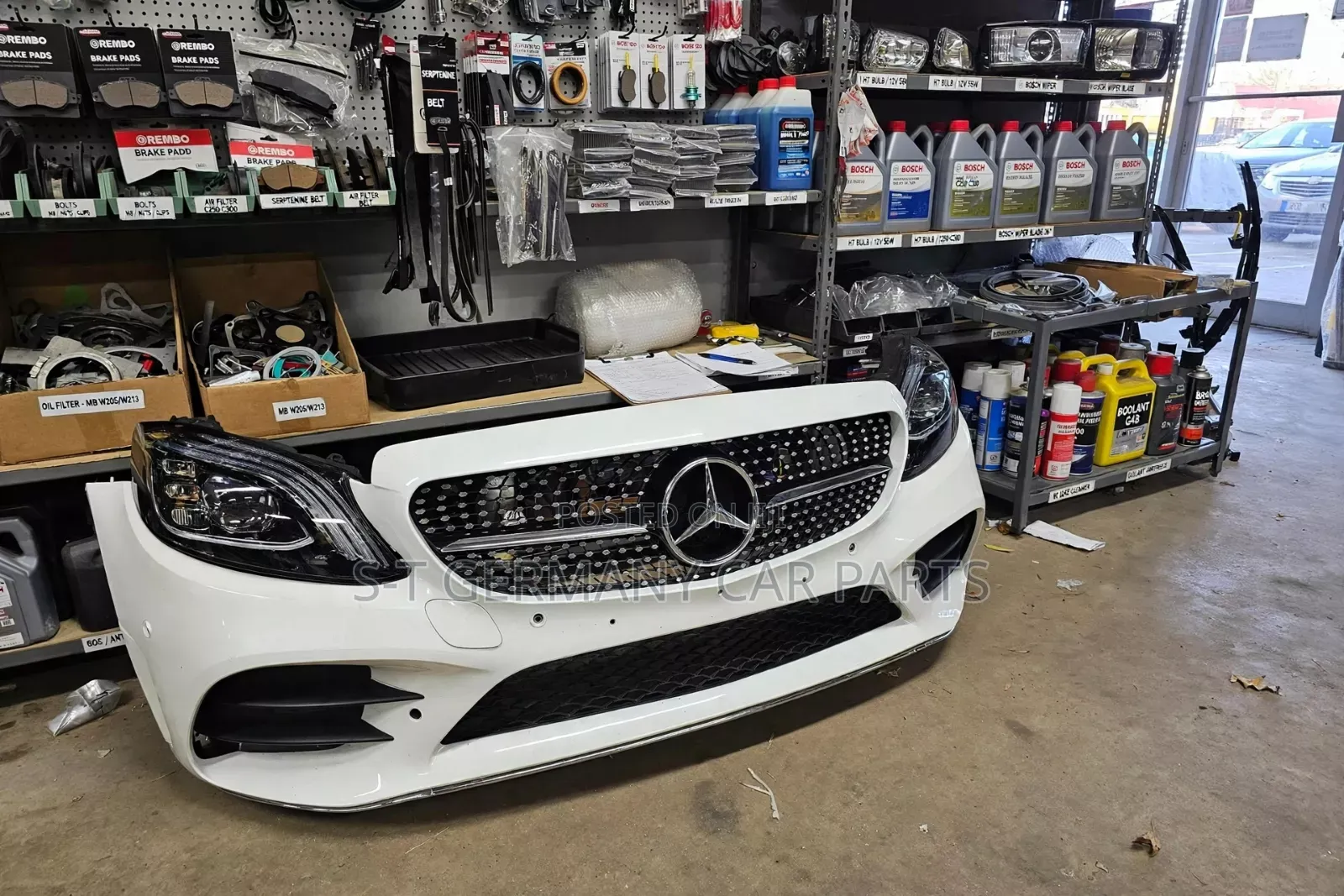 Front Bumper for Mercedes Benz W205 C200
